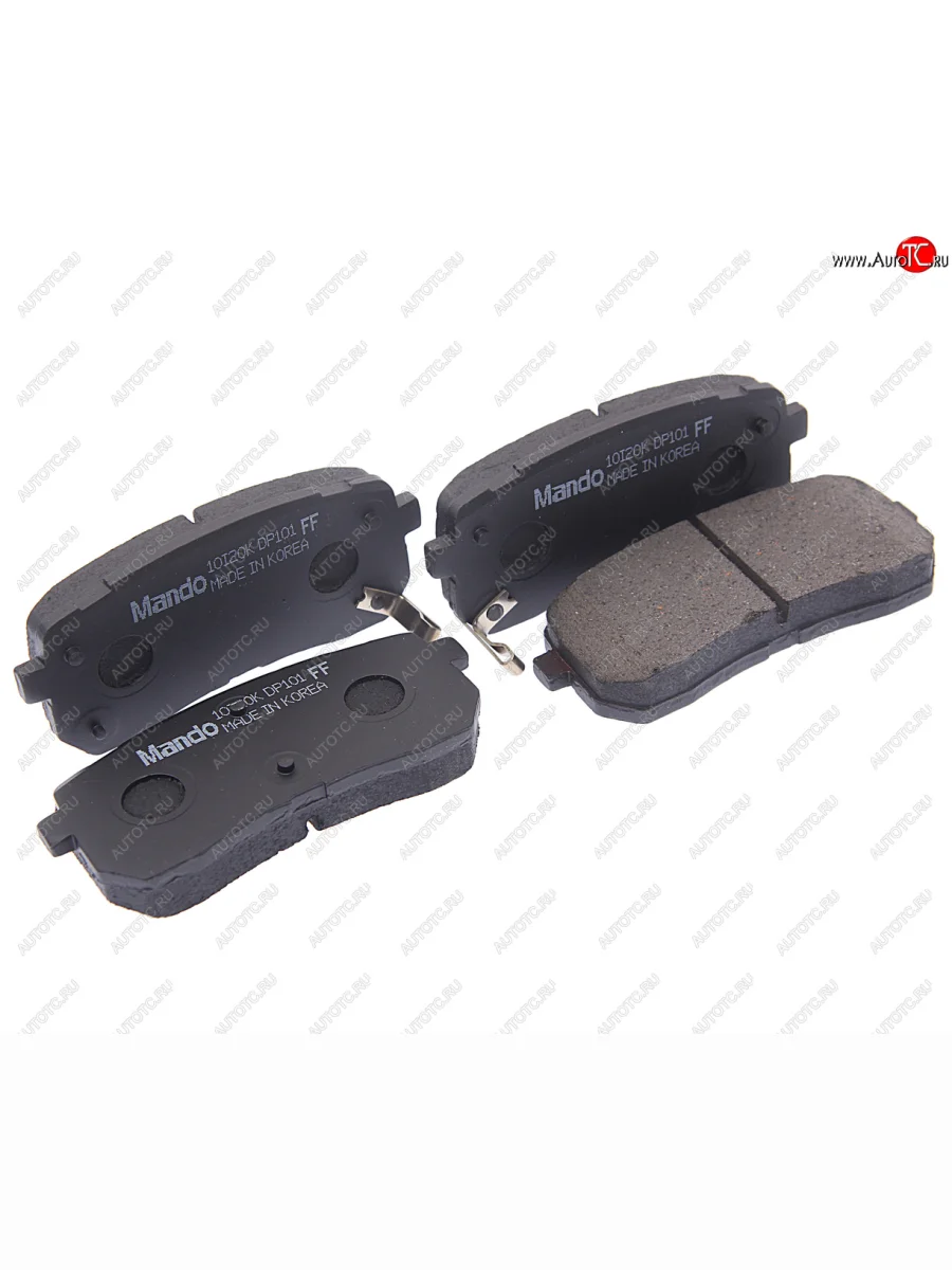 Колодки тормозные задние (4шт.) MANDO Hyundai Starex/Grand Starex/H1 TQ рестайлинг (2014-2018)  в Керчи Республика Крым