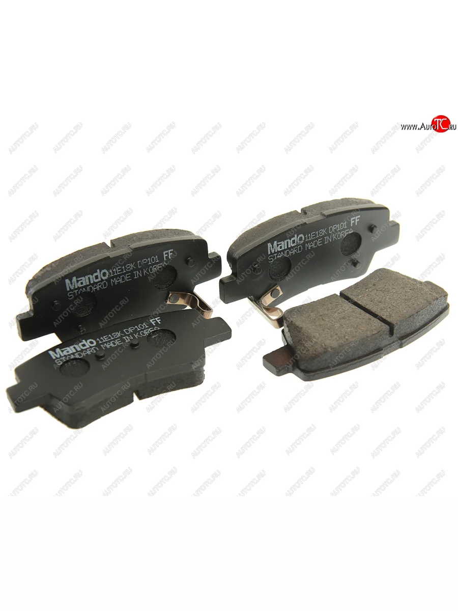 Колодки тормозные задние (4шт.) MANDO Hyundai Sonata NF рестайлинг (2007-2010)  в Керчи Республика Крым