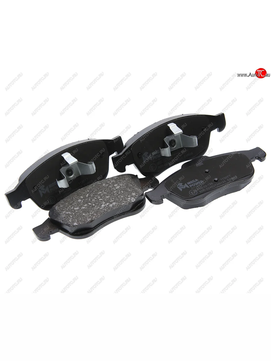 Колодки тормозные передние (4шт.) MEGAPOWER Renault Megane универсал  дорестайлинг (2016-2025)  в Перми Пермском крае