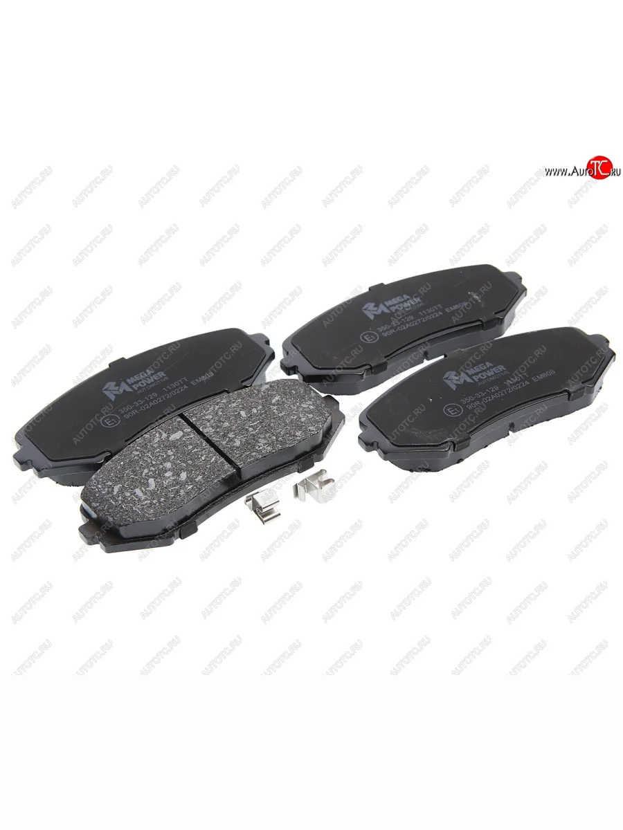 Колодки тормозные передние (4шт.) MEGAPOWER Suzuki Grand Vitara JT 3 двери 2-ой рестайлинг (2012-2016)  в Керчи Республика Крым