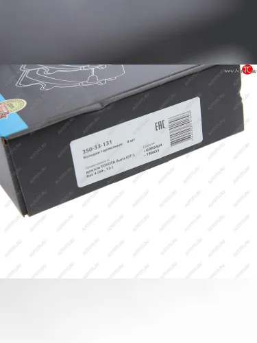 Колодки тормозные передние (4шт.) MEGAPOWER Toyota RAV4 XA30 5 дв. удлиненный 2-ой рестайлинг (2010-2013)