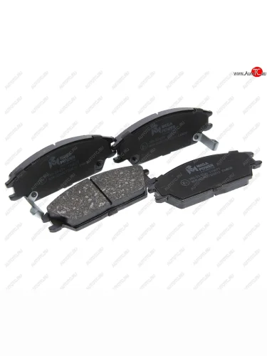 Колодки тормозные передние (4шт.) MEGAPOWER Hyundai Getz TB хэтчбэк 5 дв. дорестайлинг (2002-2005)