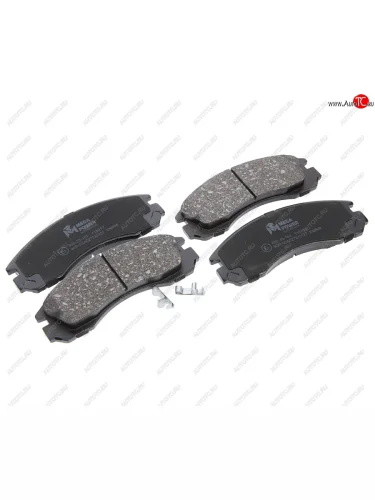 Колодки тормозные передние (4шт.) MEGAPOWER Mitsubishi Outlander GF дорестайлинг (2012-2014)