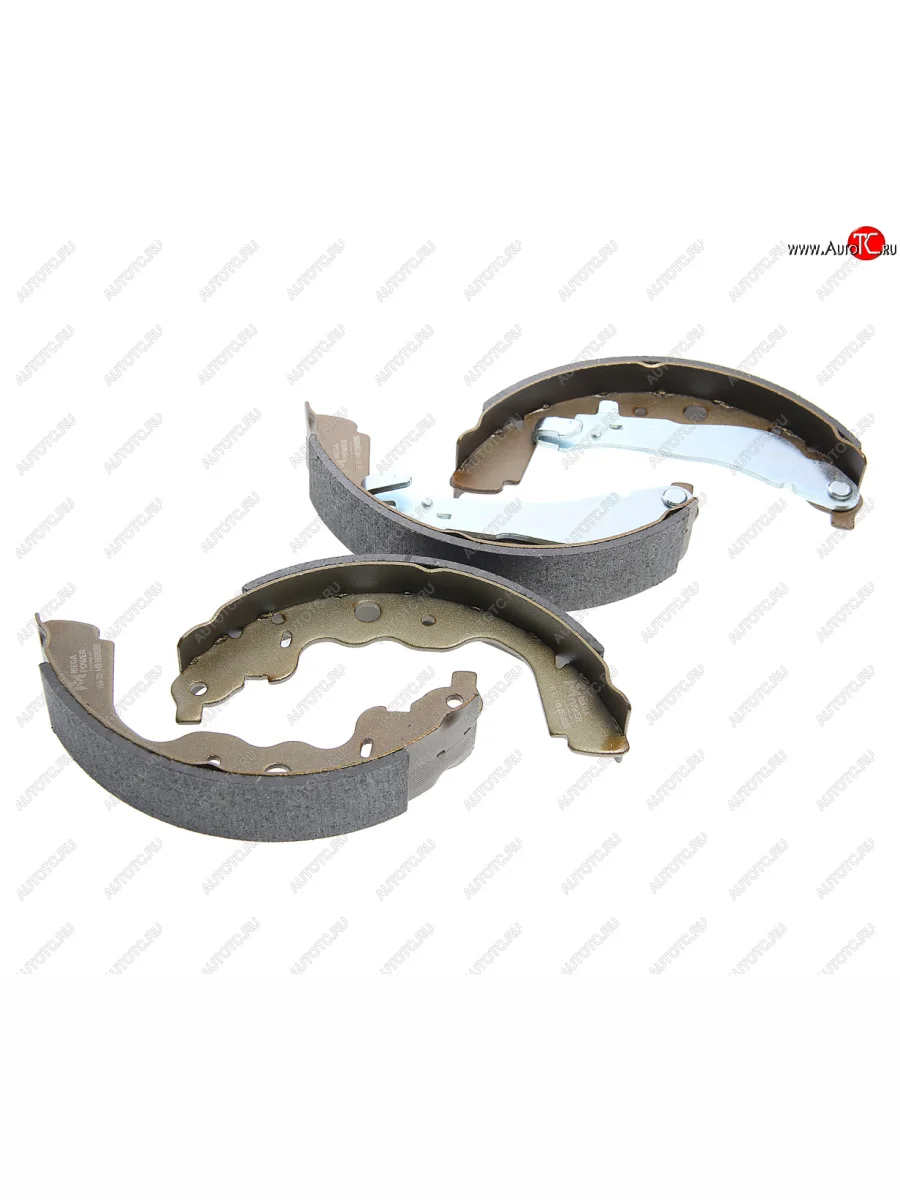 Колодки тормозные задние барабанные (4шт.) MEGAPOWER Renault Kangoo KW0 дорестайлинг (2008-2013)  в Перми Пермском крае