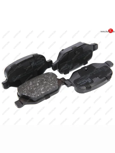 Колодки тормозные задние (4шт.) MEGAPOWER Fiat 500 312,FF дорестайлинг хэтчбэк 3 дв. (2007-2015)