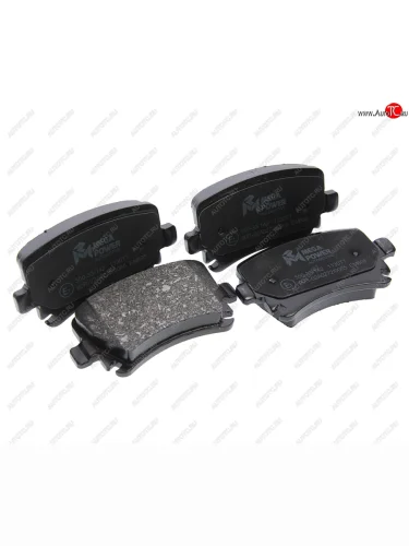 Колодки тормозные задние (4шт.) MEGAPOWER Audi A3 8P1 хэтчбэк 3 дв. дорестайлинг (2003-2005) Колодки тормозные задние (4шт.) MEGAPOWER Audi A3 8P1 хэтчбэк 3 дв. дорестайлинг (2003-2005)