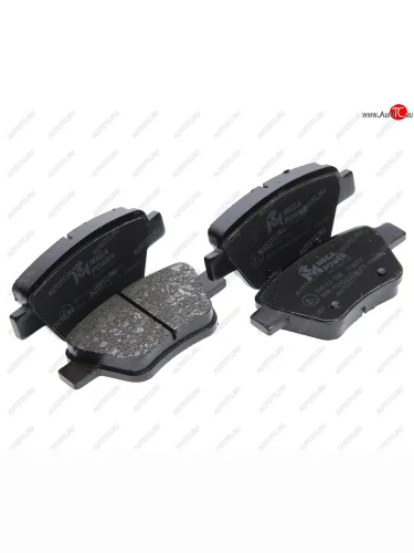Колодки тормозные задние (4шт.) MEGAPOWER Audi A3 8PA хэтчбэк 5 дв. дорестайлинг (2003-2005)