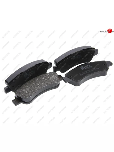 Колодки тормозные задние (4шт.) MEGAPOWER CITROEN Jumper 250 (2006-2014)