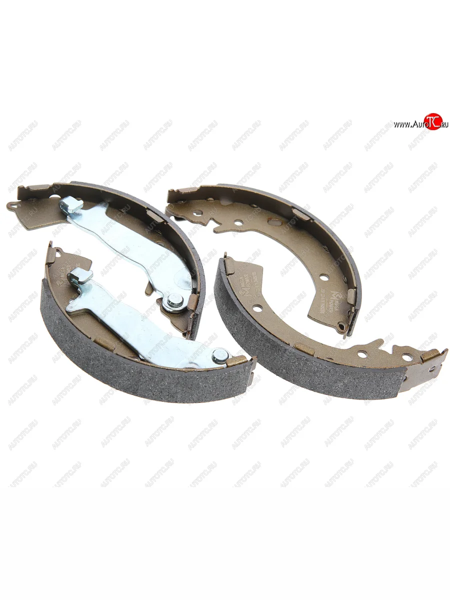 Колодки тормозные задние барабанные (4шт.) MEGAPOWER Hyundai Getz TB хэтчбэк 5 дв. рестайлинг (2005-2010)  с доставкой в г. Керчь