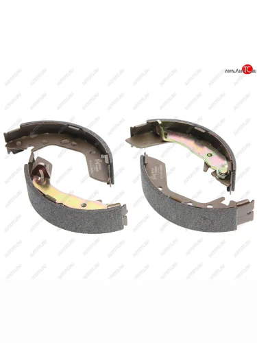 Колодки тормозные задние барабанные (4шт.) MEGAPOWER Hyundai Accent 2 LC седан дорестайлинг (ТагАЗ) (1999-2012)