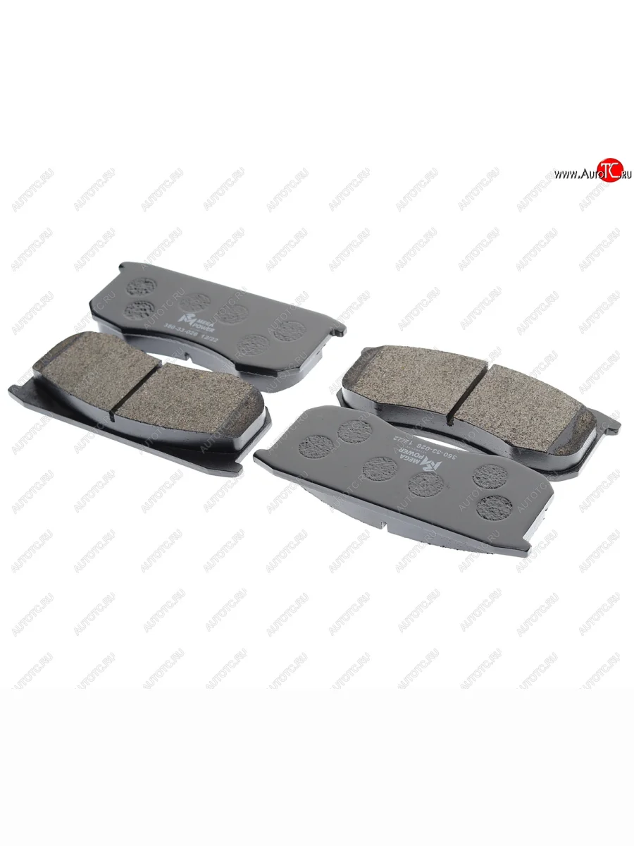 Колодки тормозные передние (4шт.) MEGAPOWER Уаз Патриот 3163 5-дв. 1-ый рестайлинг (2014-2016)  в Керчи Республика Крым