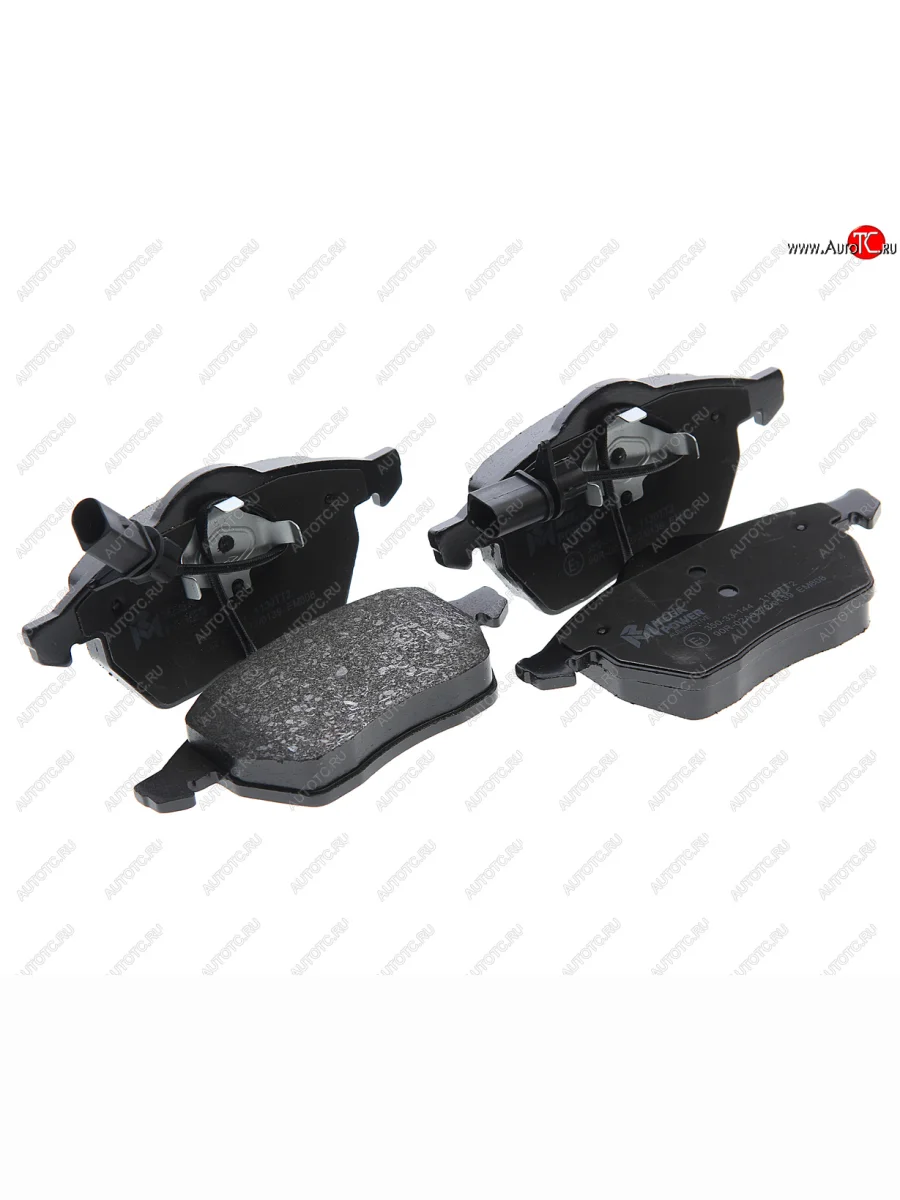 Колодки тормозные передние (4шт.) MEGAPOWER Audi A4 B8 дорестайлинг, универсал (2007-2011)  с доставкой в г. Пермь