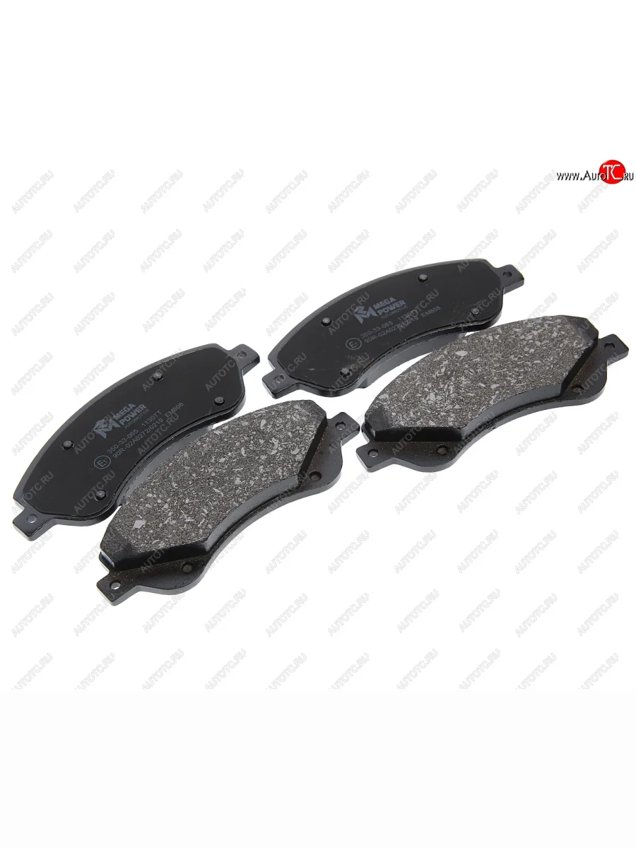 Колодки тормозные передние (4шт.) MEGAPOWER Ford Transit цельнометаллический фургон (2014-2022)  в Перми Пермском крае