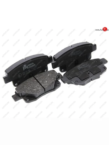 Колодки тормозные задние (4шт.) MEGAPOWER Ford Transit цельнометаллический фургон (2014-2022)