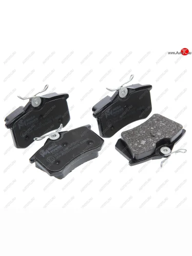 Колодки тормозные задние (4шт.) MEGAPOWER Seat Exeo универсал (2008-2013)