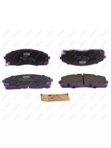 Колодки тормозные передние (4шт.) NIBK KIA Bongo 4 PU рестайлинг (2012-2025)