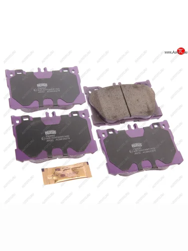 Колодки тормозные передние (4шт.) NIBK Mercedes-Benz C-Class W205 дорестайлинг седан (2015-2018)