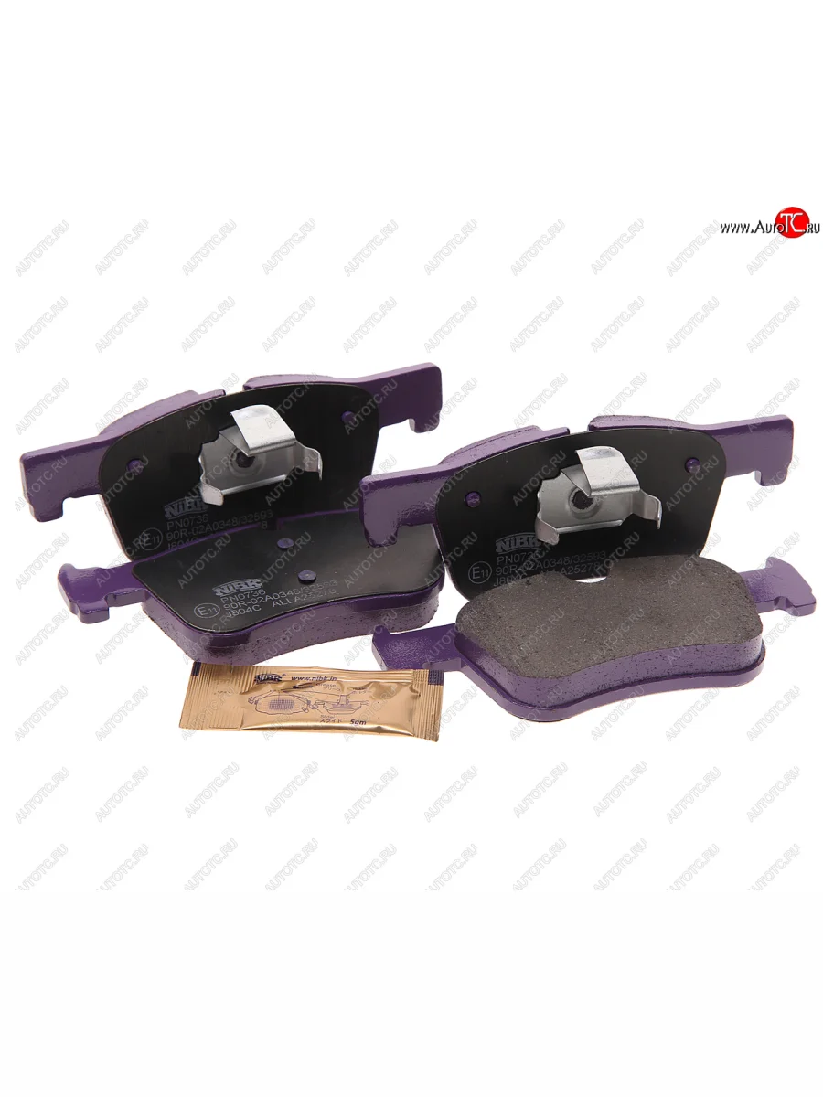 Колодки тормозные передние (4шт.) NIBK BMW 1 серия F21 хэтчбэк 3 дв. 1-ый рестайлинг (2015-2017)  в Керчи Республика Крым