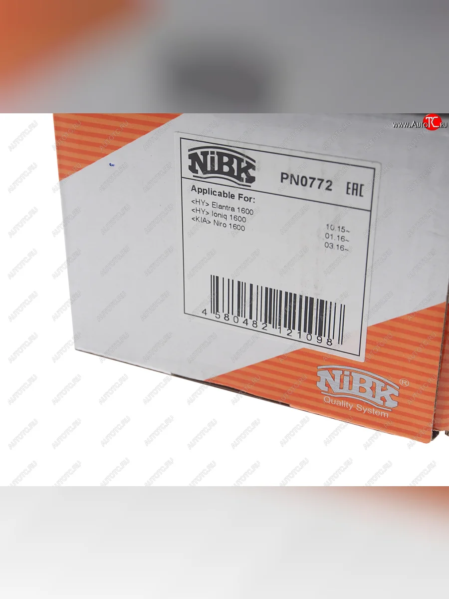Колодки тормозные передние (4шт.) NIBK Hyundai Elantra AD дорестайлинг (2016-2019)  в Керчи Республика Крым