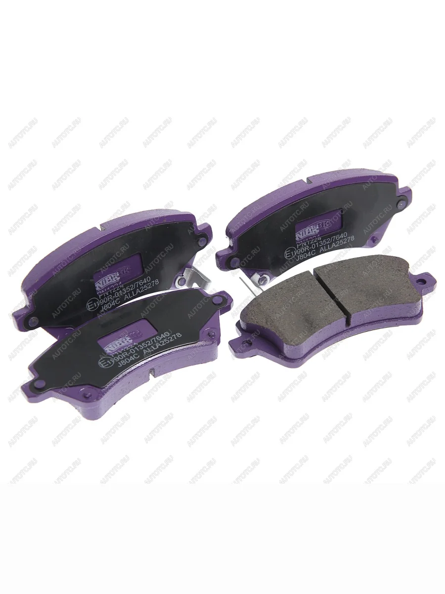 Колодки тормозные передние (4шт.) NIBK Toyota Corolla E140 седан рестайлинг (2009-2013)  в Керчи Республика Крым