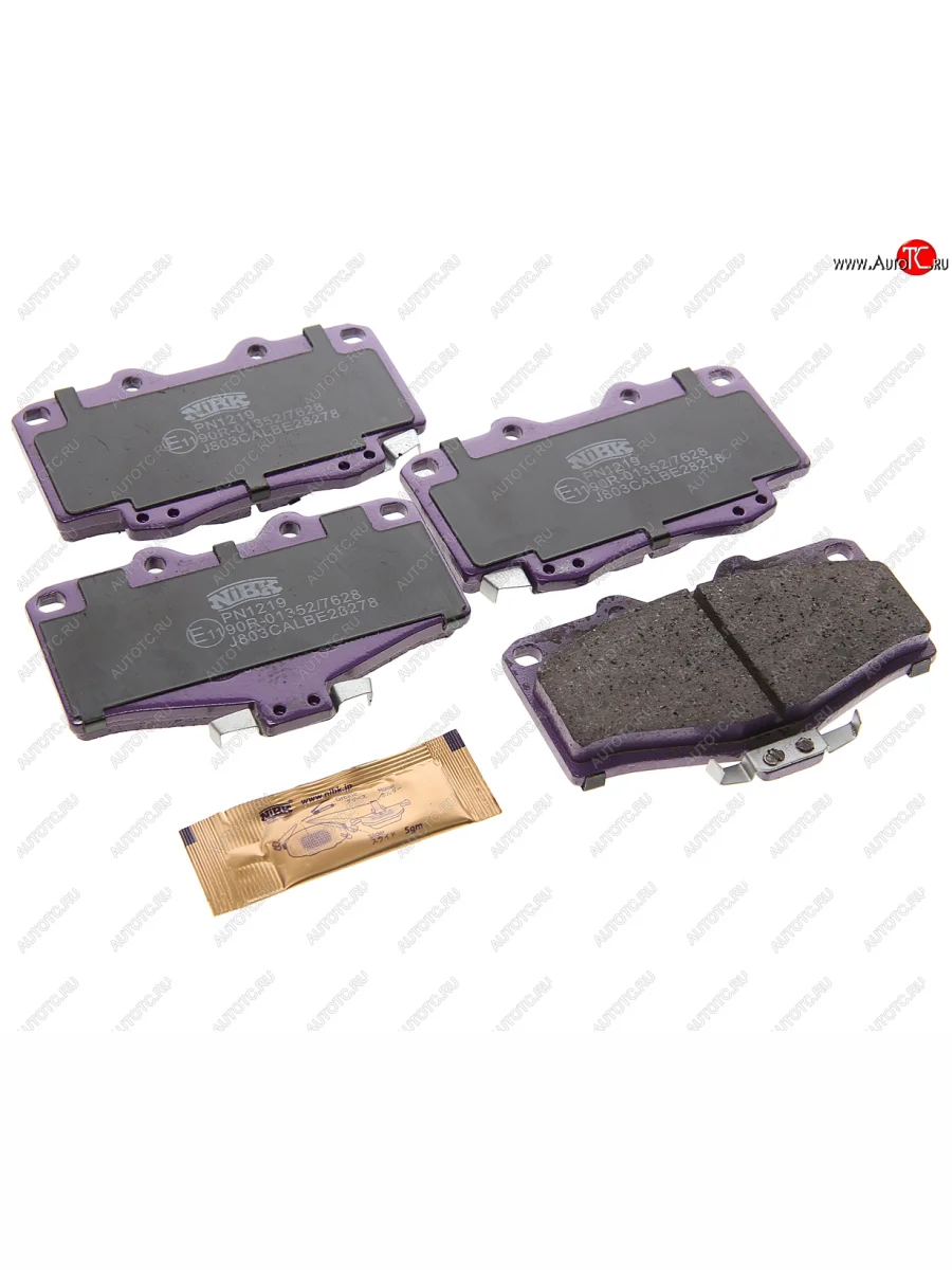 Колодки тормозные передние (4шт.) NIBK Toyota Hilux N140, N150, N160, N170 рестайлинг (2001-2005)  в Керчи Республика Крым