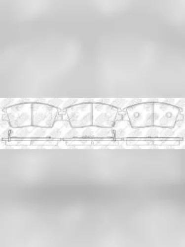Колодки тормозные передние (4шт.) NIBK Honda CR-V RE1,RE2,RE3,RE4,RE5,RE7 дорестайлинг (2007-2010)