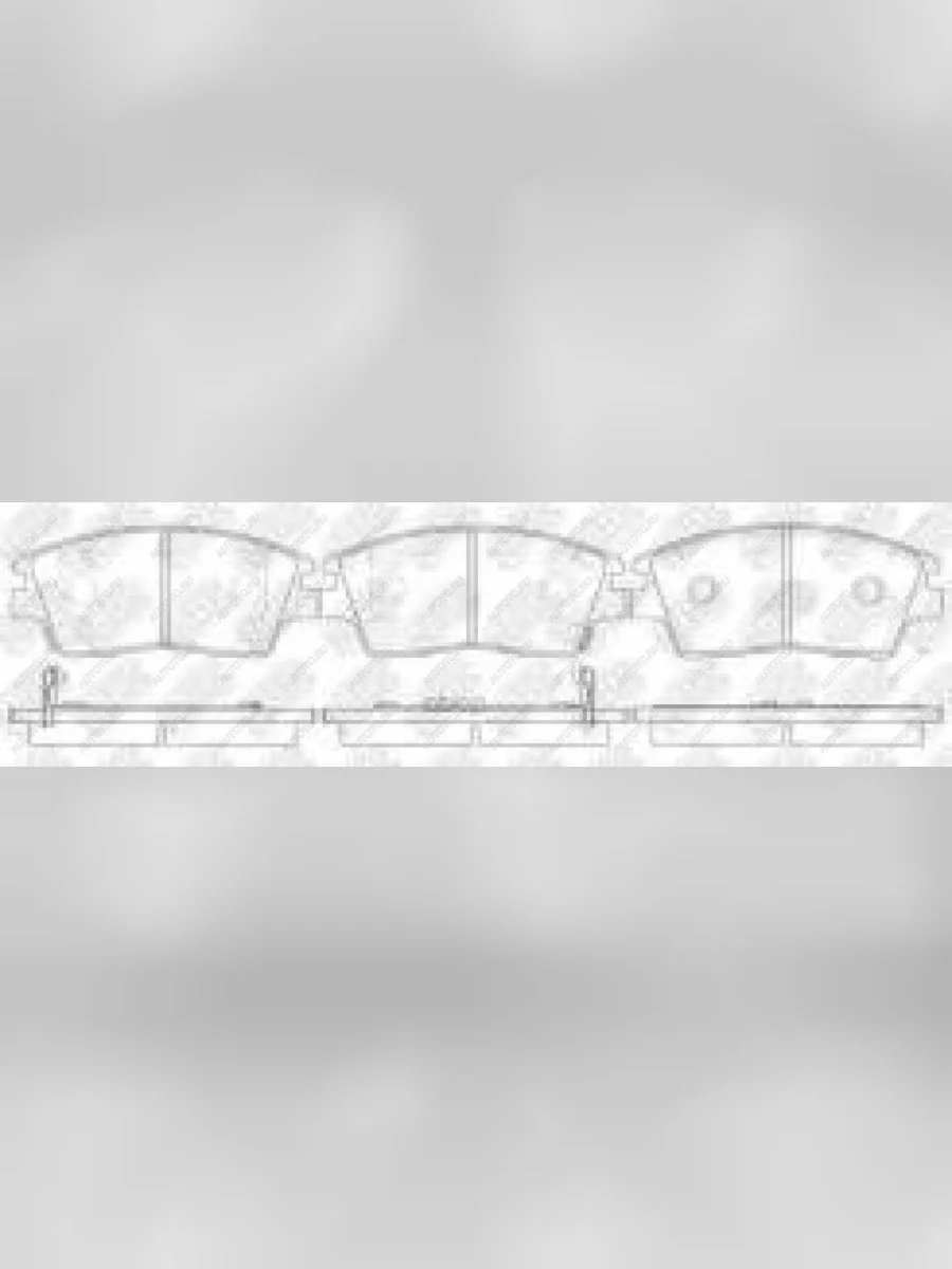 Колодки тормозные передние (4шт.) NIBK Honda CR-V RE1,RE2,RE3,RE4,RE5,RE7 дорестайлинг (2007-2010)  в Керчи Республика Крым