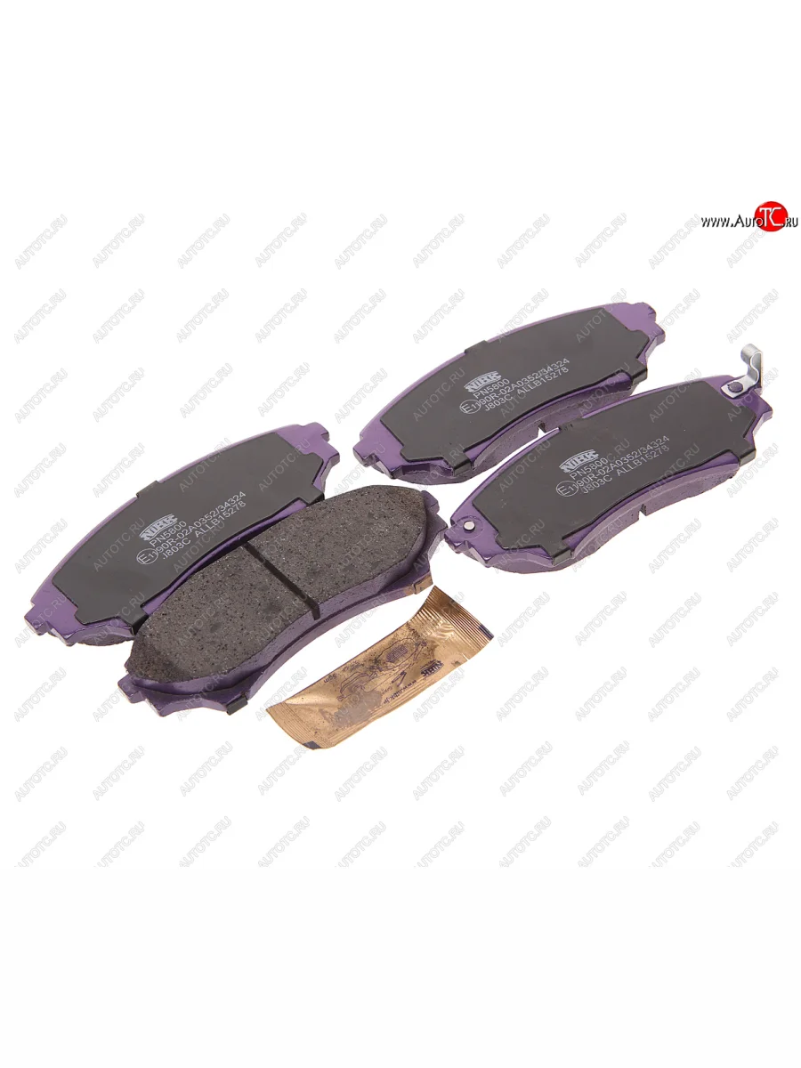 Колодки тормозные передние (4шт.) NIBK Ford Ranger рестайлинг (2003-2007)  с доставкой в г. Керчь