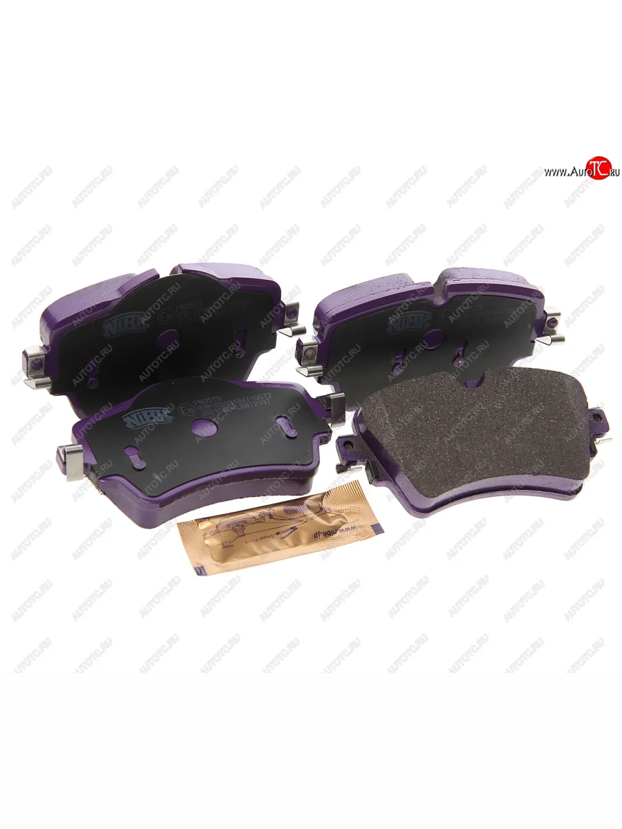 Колодки тормозные передние (4шт.) NIBK Mini Cooper 2 (2001-2006)  с доставкой в г. Керчь