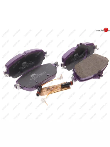 Колодки тормозные передние (4шт.) NIBK Mercedes-Benz C-Class W205 дорестайлинг седан (2015-2018)