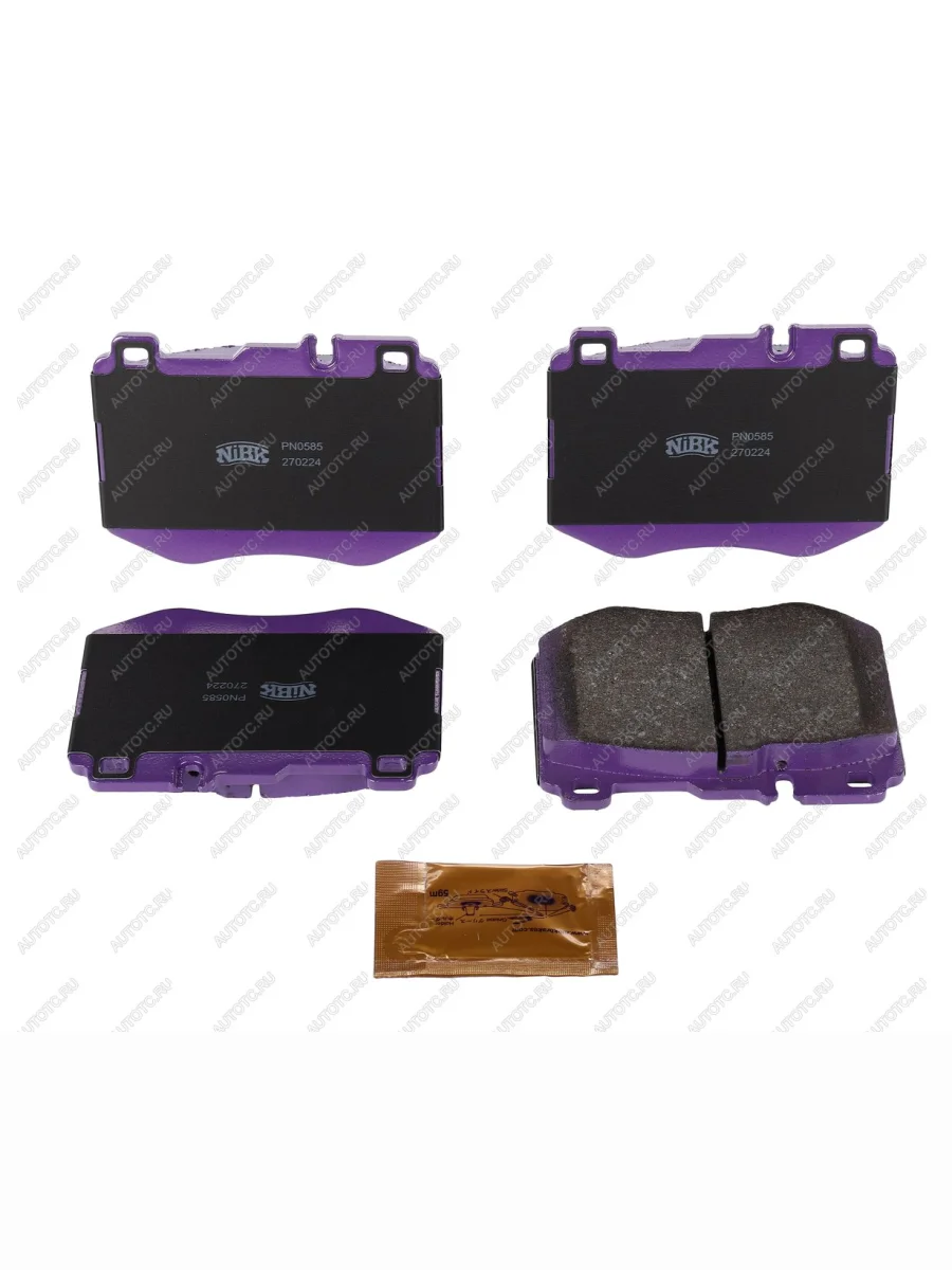 Колодки тормозные передние (4шт.) NIBK Mercedes-Benz E-Class W213 седан дорестайлинг (2016-2020)  в Самаре Самарской области
