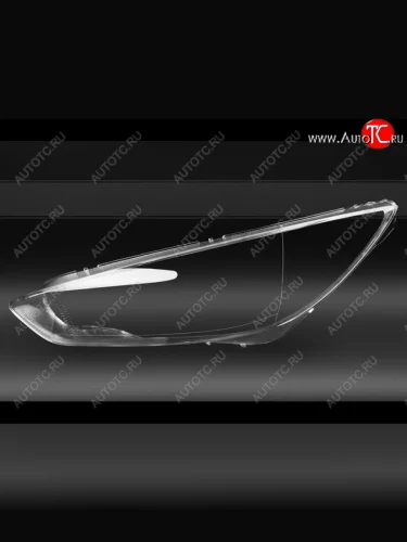 Стекло передней фары левое (пр-во Китай) BODYPARTS Ford Focus 3 седан рестайлинг (2014-2019)