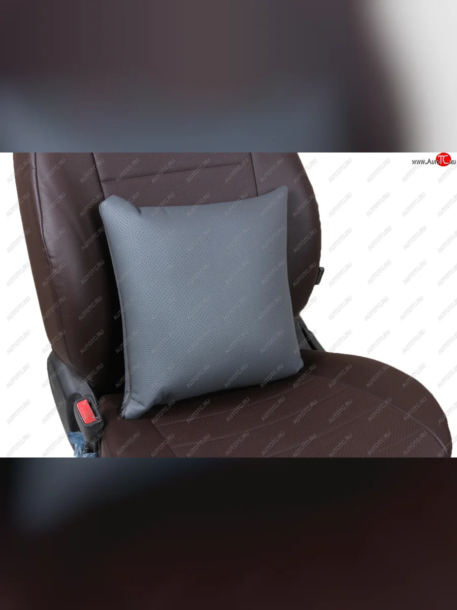 Подушки в салон автомобиля (CLASSIC Модель № 3 экокожа) АВТОПИЛОТ Sym QuadRaider 600 (2010-2025) (серый)  в Керчи Республика Крым