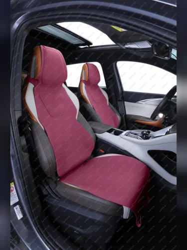 Накидка на сиденье (Air Spor алькантара) Автопилот Ford Ranger SuperCab (2019-2023)