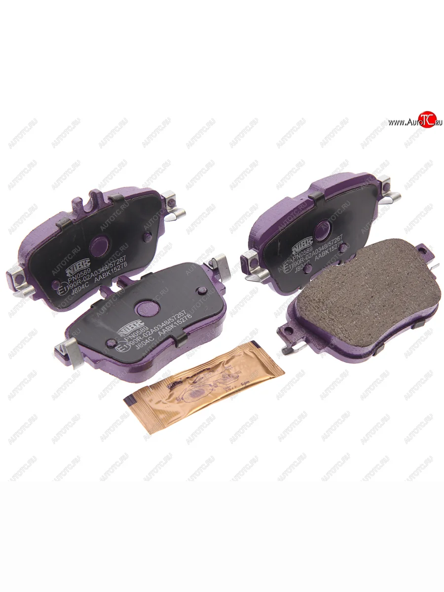 Колодки тормозные задние (4шт.) NIBK Mercedes-Benz E-Class W213 седан дорестайлинг (2016-2020)  в Керчи Республика Крым