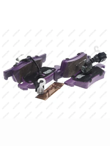 Колодки тормозные задние с датчиком (4шт.) NIBK Volkswagen Transporter T5 рестайлинг (2009-2015)