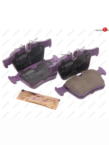 Колодки тормозные задние (4шт.) NIBK Volvo XC90 L дорестайлинг (2015-2019)