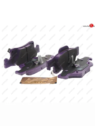 Колодки тормозные задние (4шт.) NIBK Jeep Grand Cherokee WK2 2-ой рестайлинг (2017-2022)