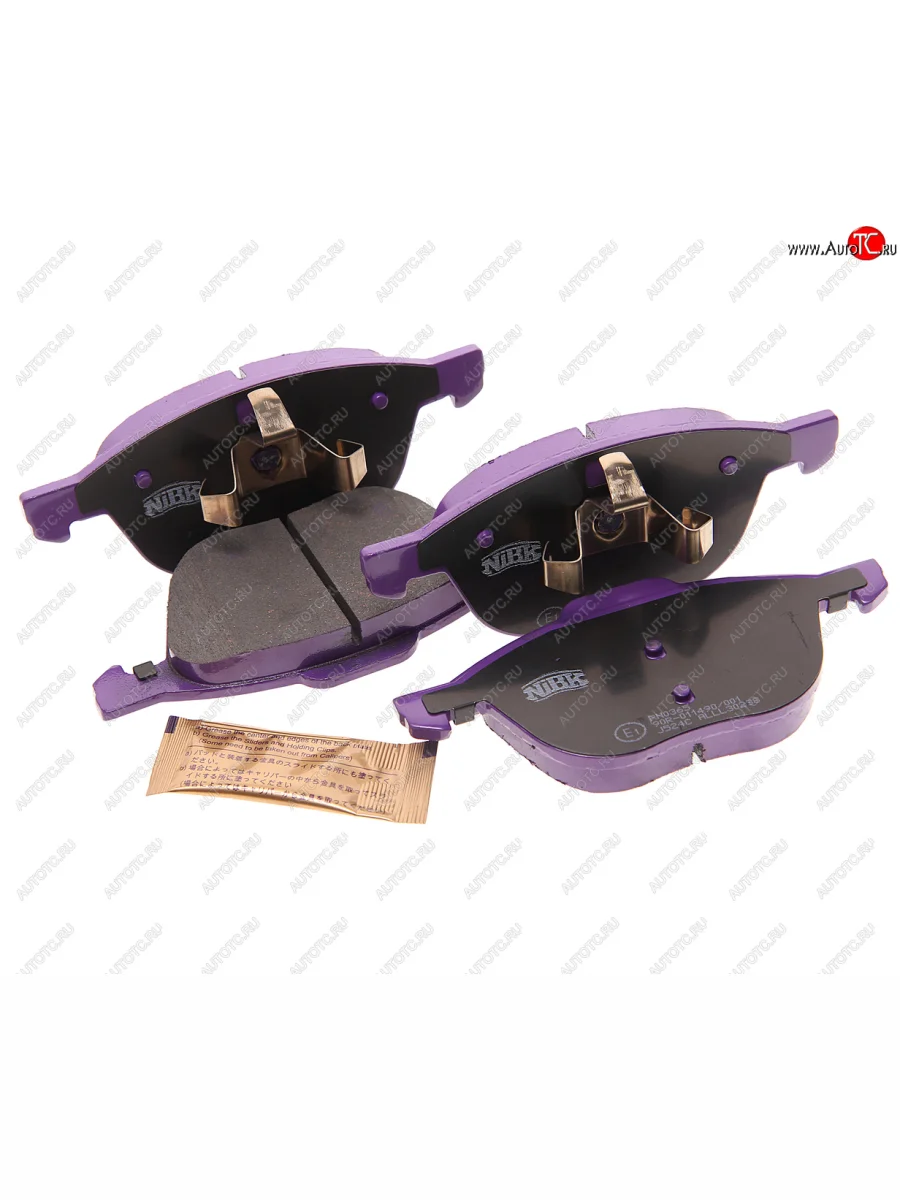 Колодки тормозные передние (4шт.) NIBK Ford Focus 2  седан дорестайлинг (2004-2008)  в Самаре Самарской области