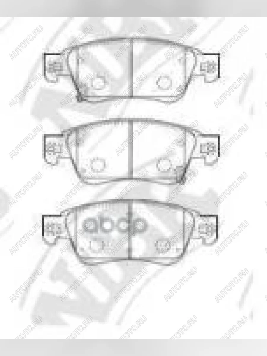 Колодки тормозные передние (4шт.) NIBK INFINITI Q60 CKV36 купе (2013-2016)  в Керчи Республика Крым