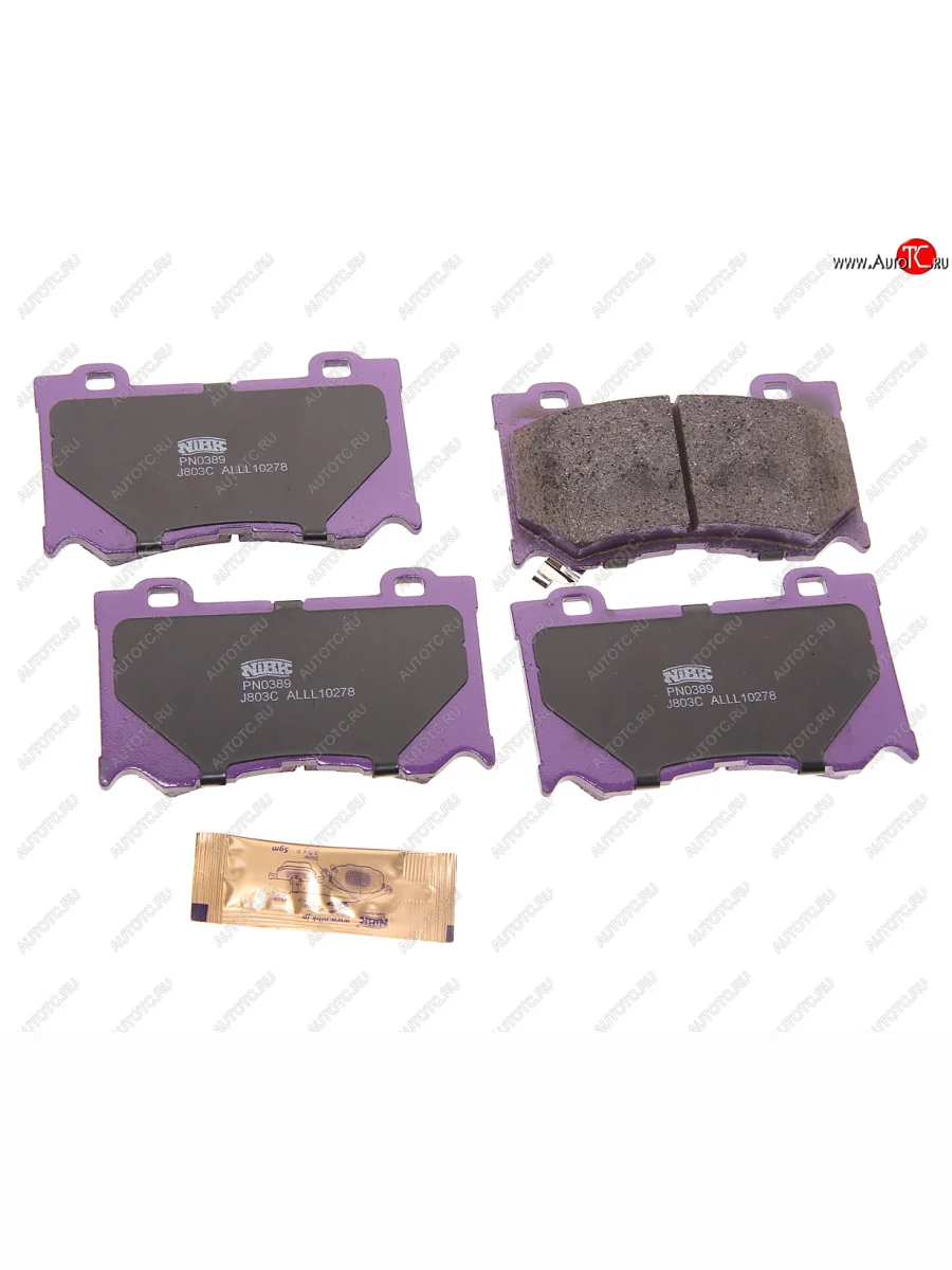 Колодки тормозные передние (4шт.) NIBK INFINITI FX30D S51 рестайлинг (2011-2014)  с доставкой в г. Керчь