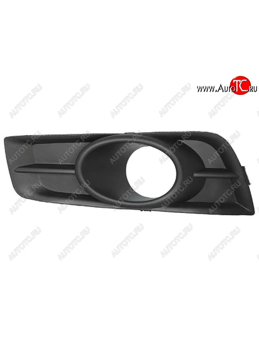 Левая решетка переднего бампера (с отверстием под ПТФ, пр-во Китай) BODYPARTS Chevrolet Cruze J300 седан дорестайлинг (2009-2012)  в Керчи Республика Крым