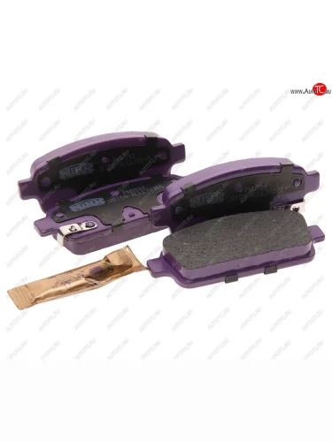 Колодки тормозные задние (4шт.) NIBK Chevrolet Cruze J305 хэтчбек дорестайлинг (2009-2012)