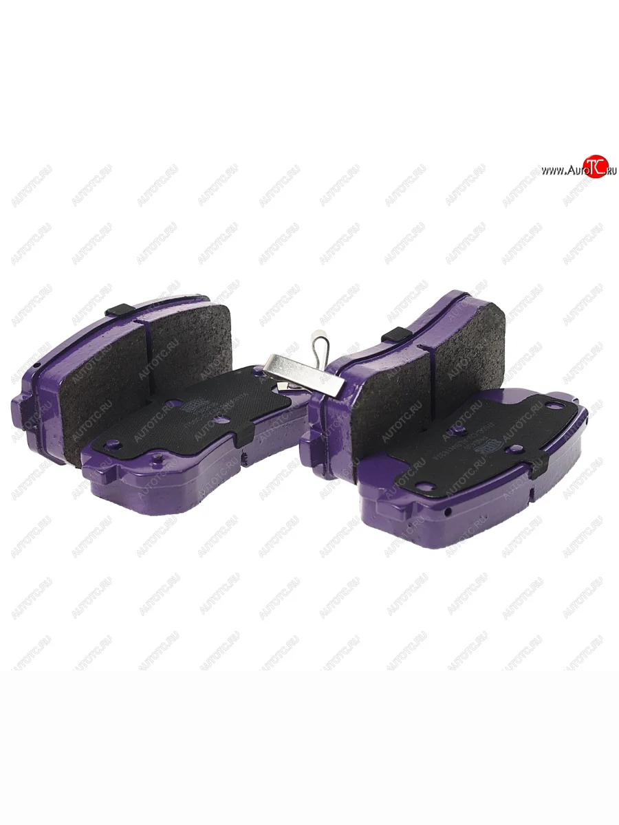 Колодки тормозные задние (4шт.) NIBK KIA Rio 2 JB дорестайлинг, хэтчбэк 5 дв. (2005-2009)  с доставкой в г. Керчь