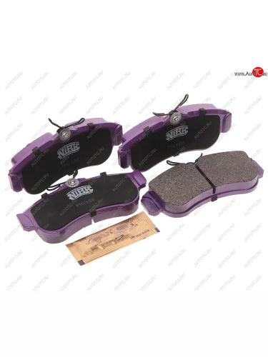 Колодки тормозные передние (4шт.) NIBK Nissan Almera 2 N16 седан дорестайлинг (2000-2003)