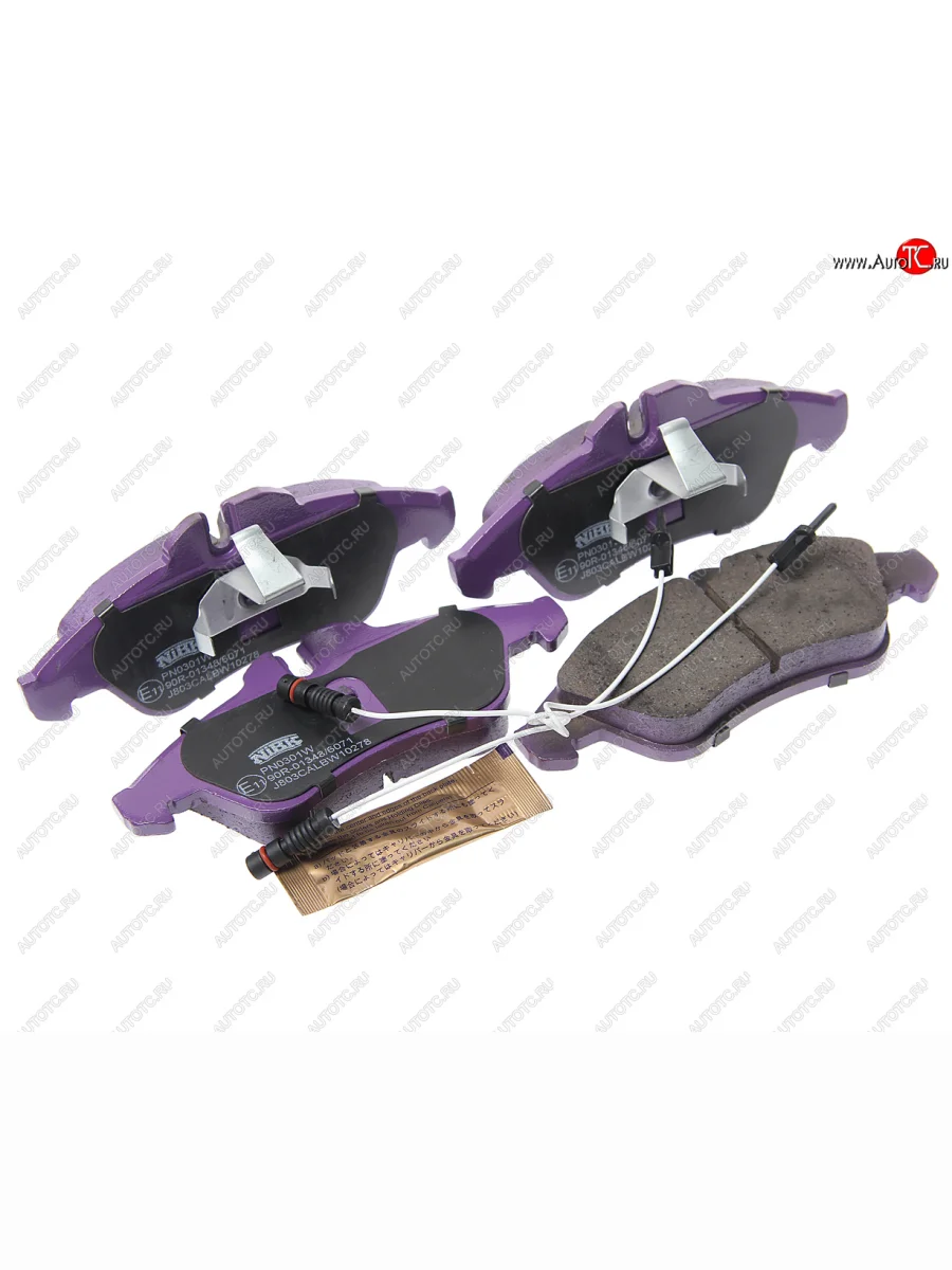 Колодки тормозные передние (4шт.) NIBK Mercedes-Benz Sprinter W901 (1995-2000)  в Керчи Республика Крым