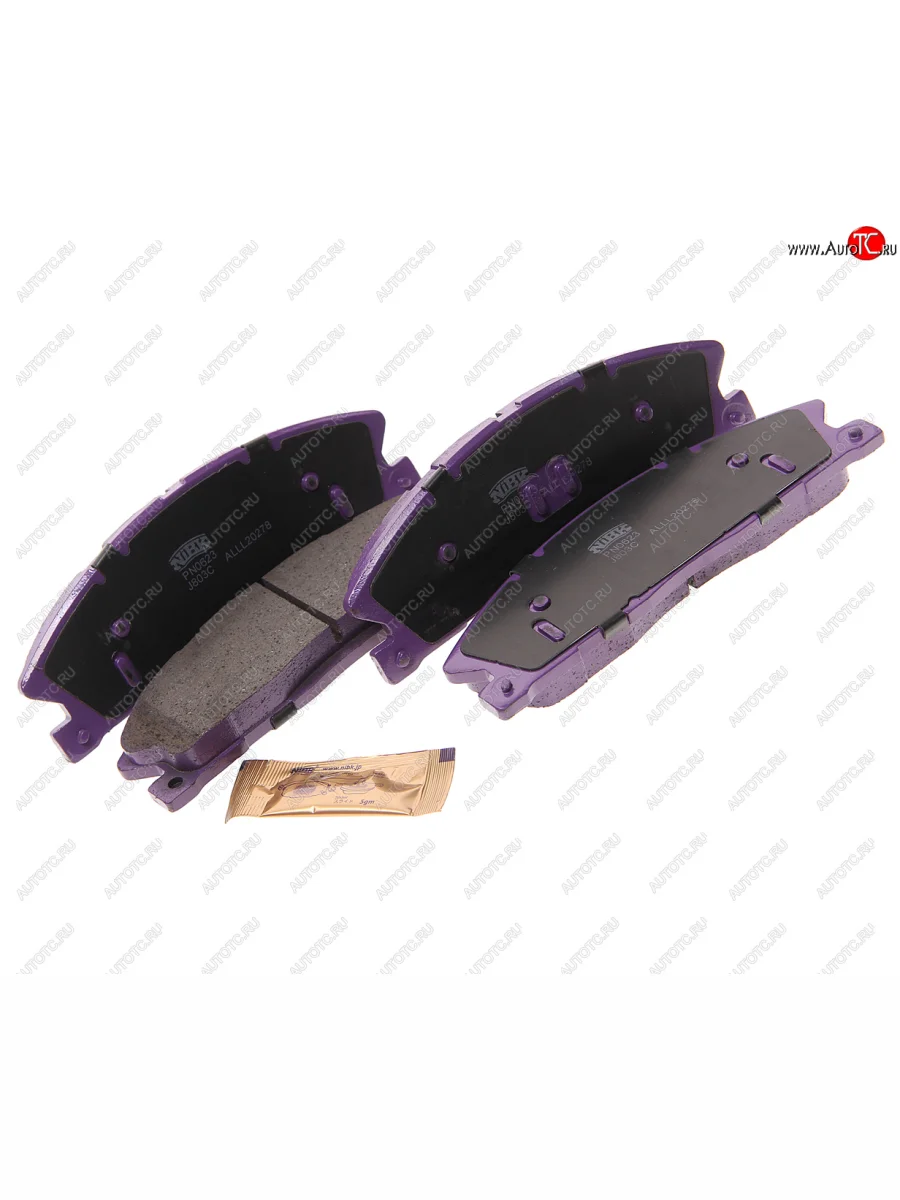 Колодки тормозные передние (4шт.) NIBK Ford Explorer U502 дорестайлинг (2010-2016)  в Керчи Республика Крым