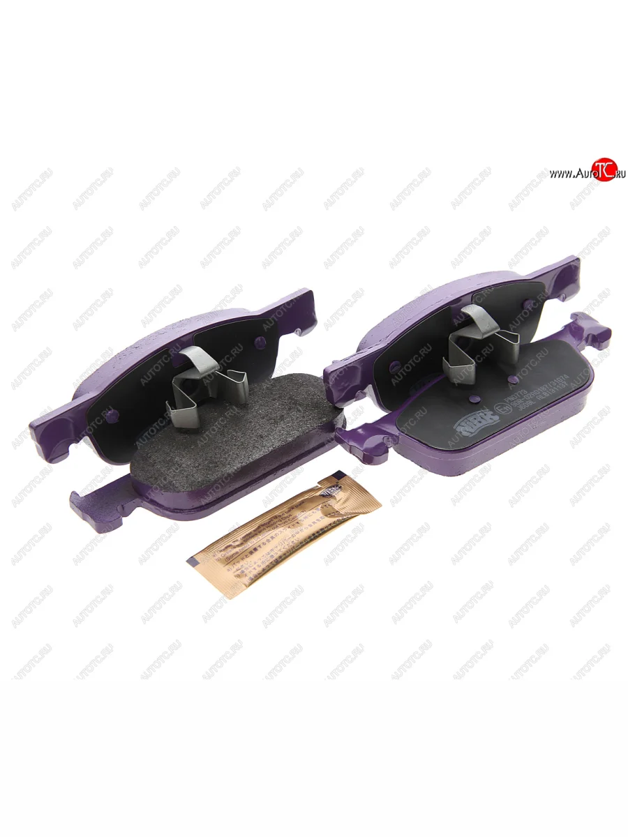 Колодки тормозные передние (4шт.) NIBK Renault Logan 2 рестайлинг (2018-2025)  с доставкой в г. Керчь