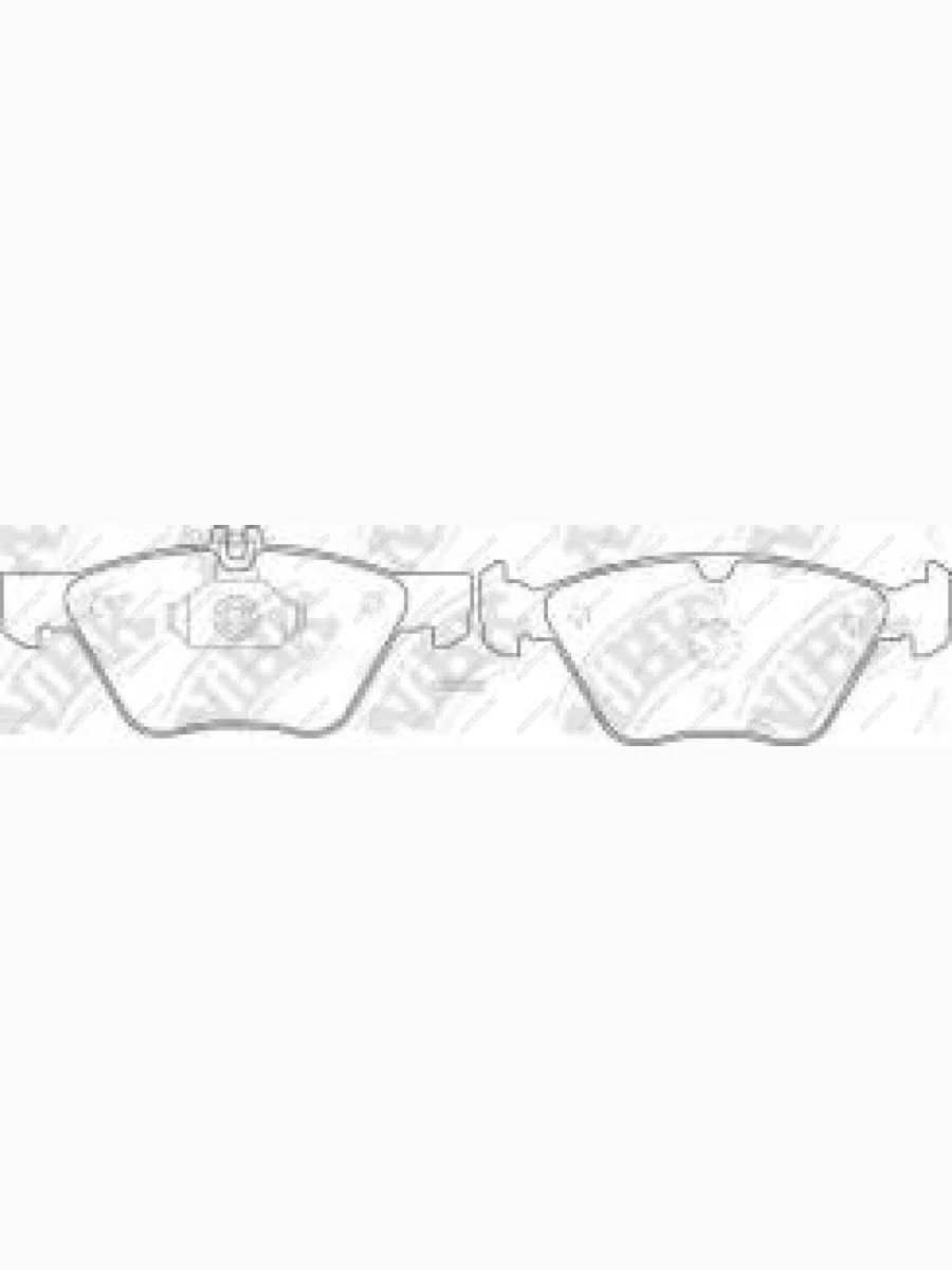 Колодки тормозные задние (4шт.) NIBK Opel Corsa C (2000-2006)  с доставкой в г. Керчь