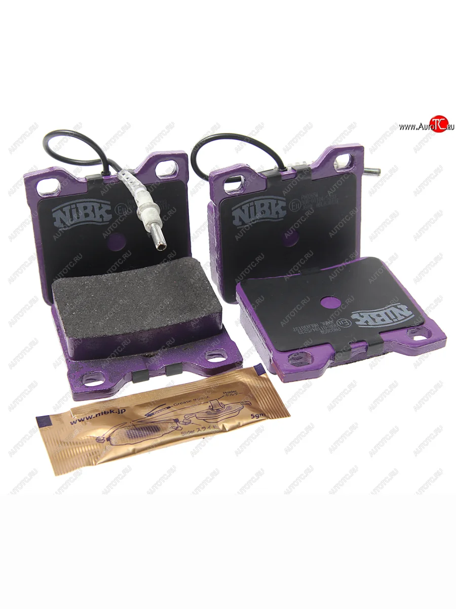 Колодки тормозные задние (4шт.) NIBK Mercedes-Benz Vito W639 дорестайлинг (2003-2010)  в Воронеже Воронежской области
